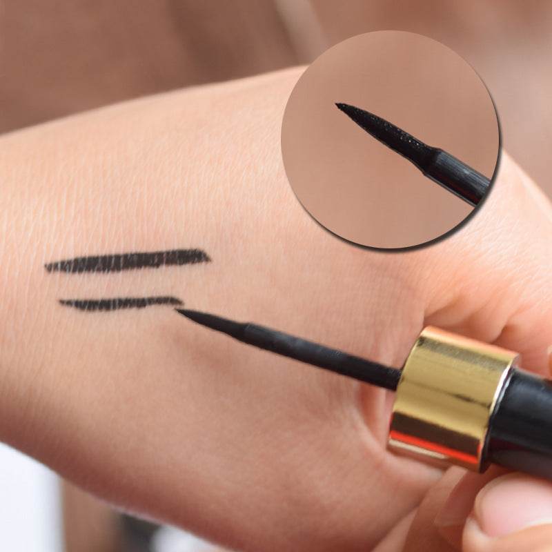 Liquid Eyeliner 12ml Liquid Eyeliner Pen Glue Pen Eyeliner Hard Tip Quick Dry - Mubimart