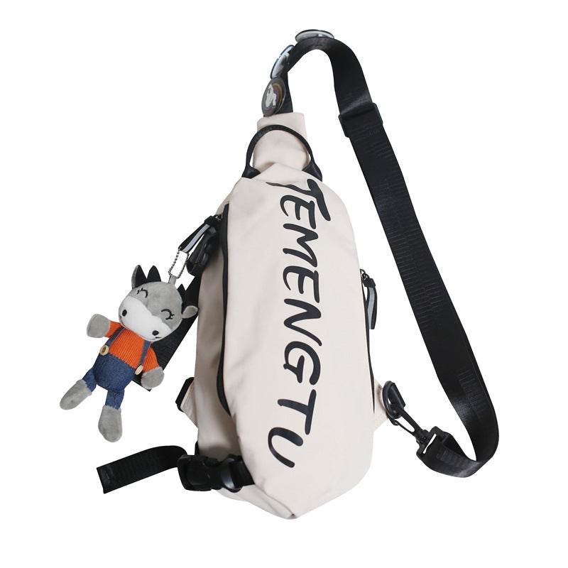 Mens Casual Fashion Sports Shoulder Chest Bag - Mubimart
