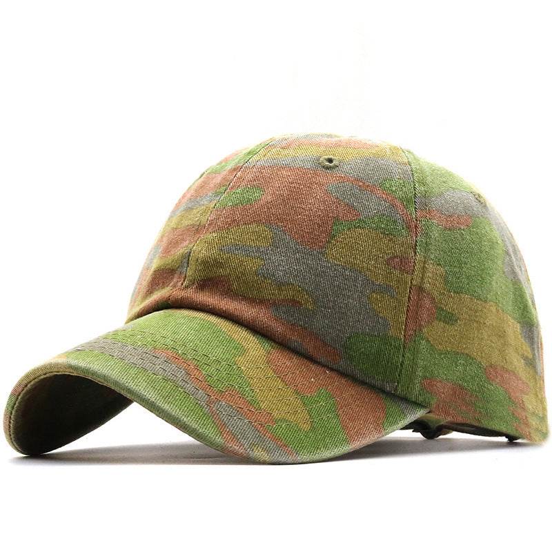 Sun-proof Camouflage Baseball Cap Peaked Cap Sun Hat - Mubimart