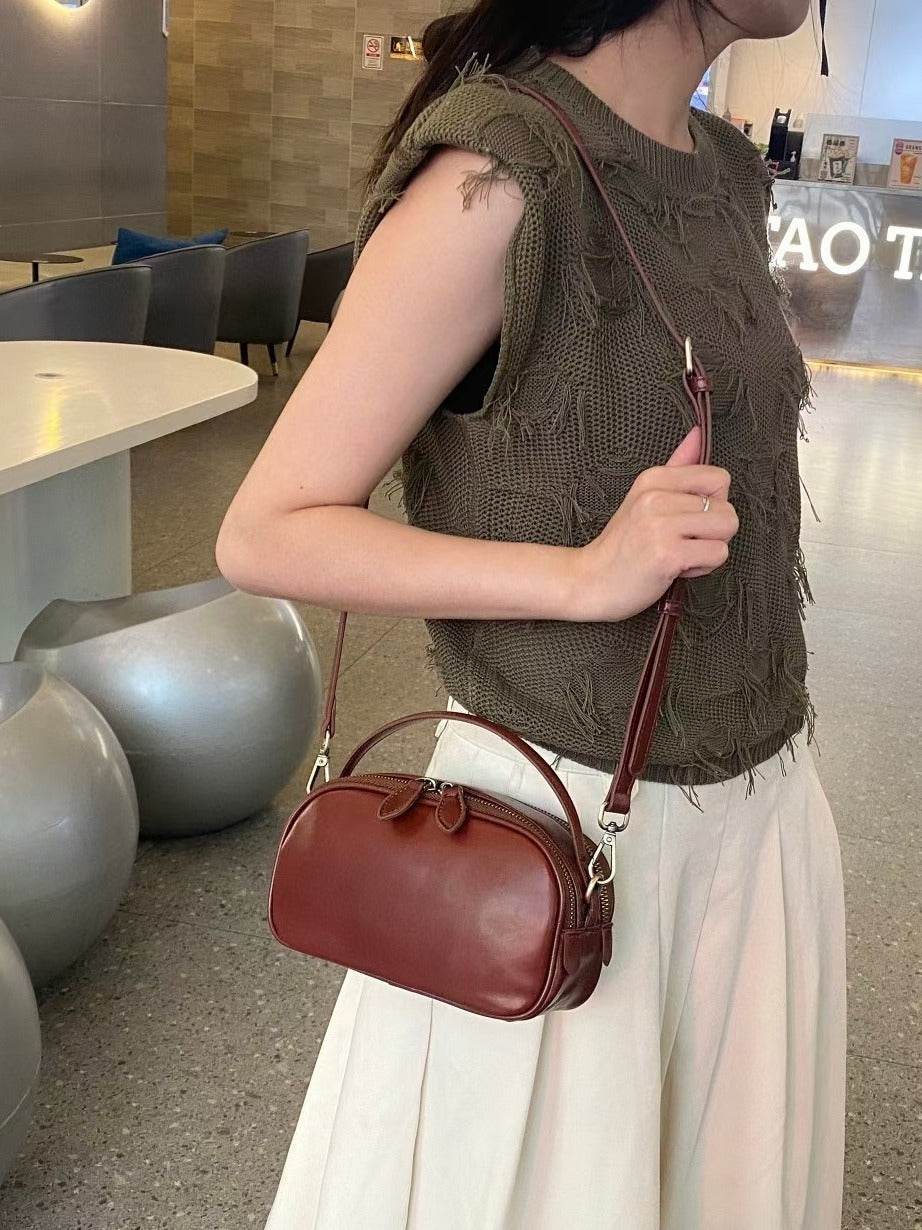 Retro Shoulder Messenger Bag Fashion Women - Mubimart