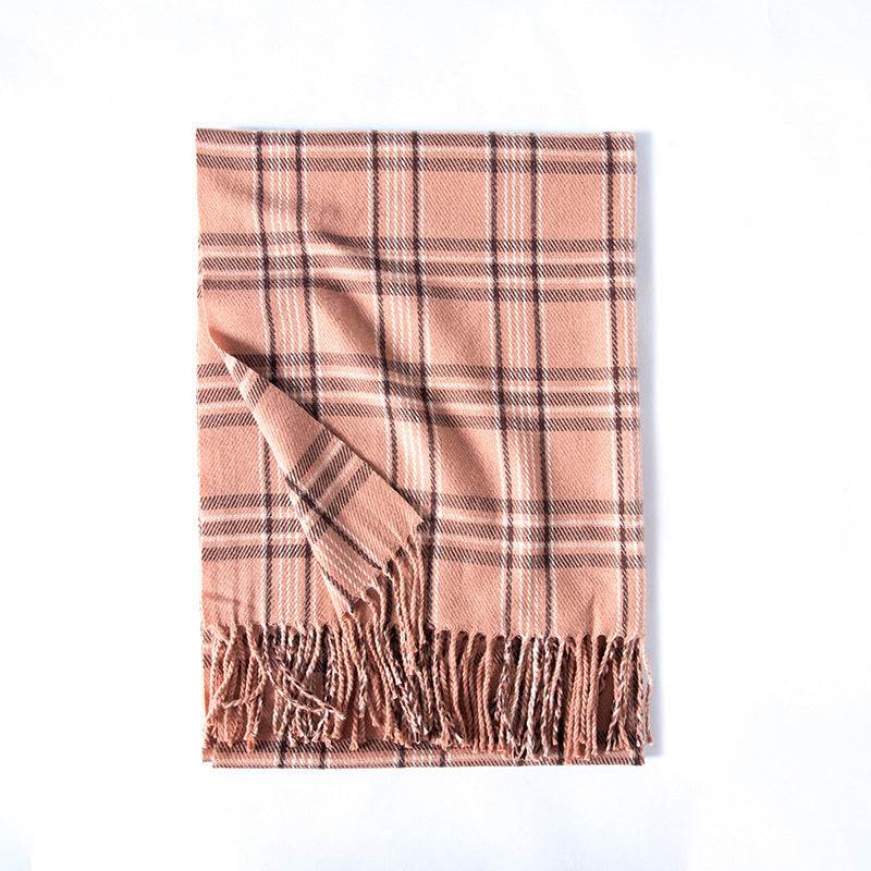 Women's New Line Printed Cashmere Scarves - Mubimart