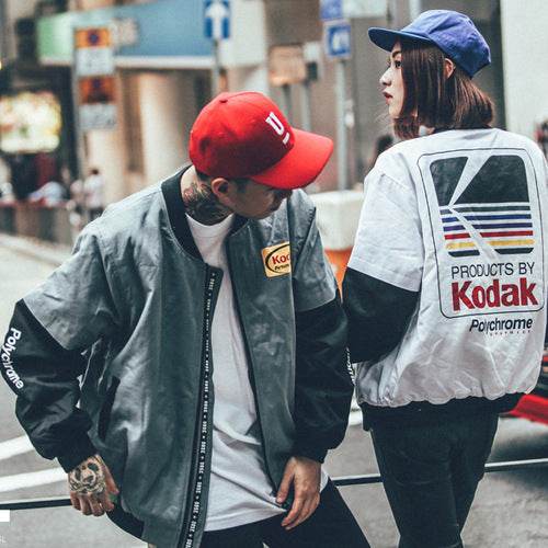 Fashion Casual Bomber Jacket Baseball Uniform - Mubimart