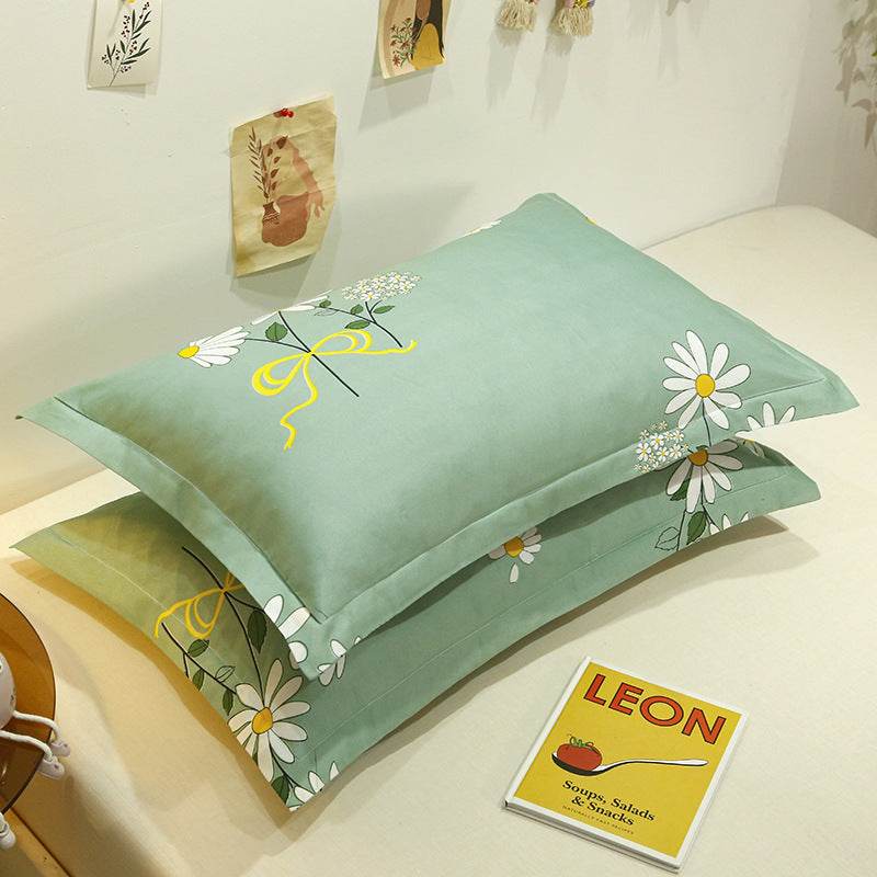 Household Large Pillowcase Aloe Cotton Pillowcase - Mubimart
