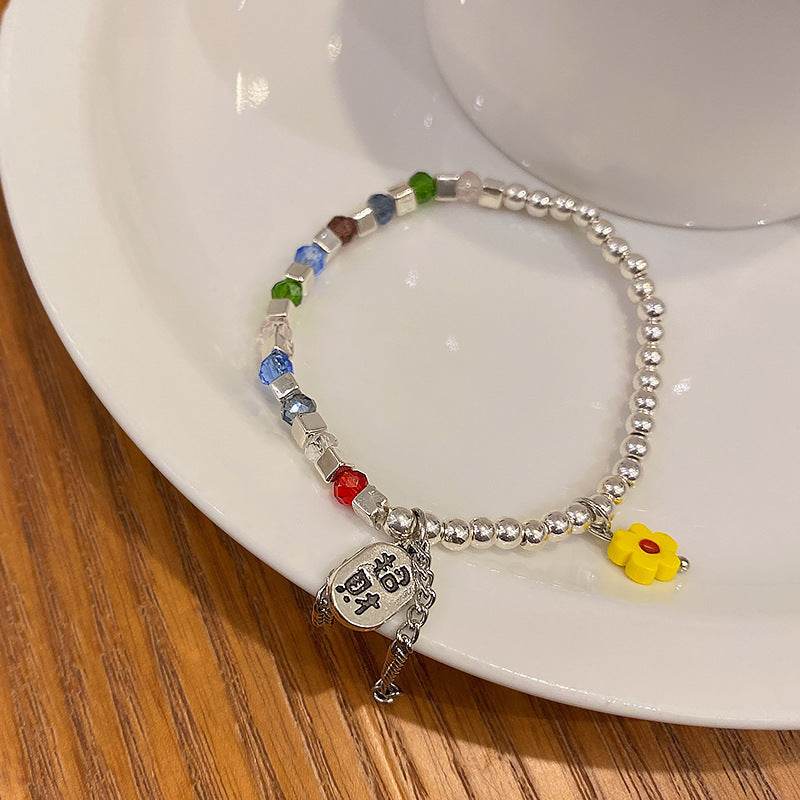 New Beaded Crystal Bracelet Women - Mubimart