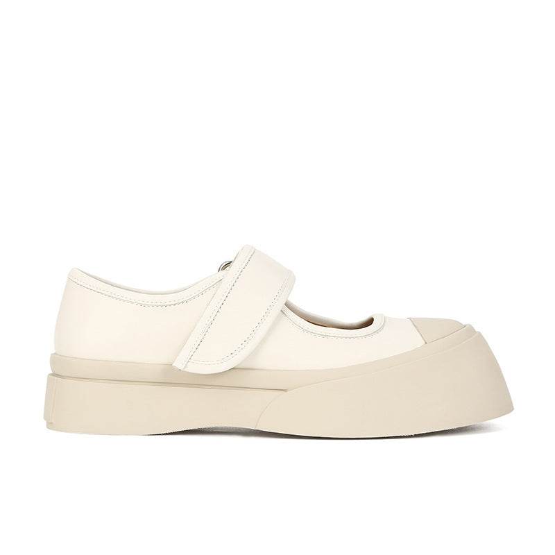Velcro Platform Mary Jane Shoes Women - Mubimart