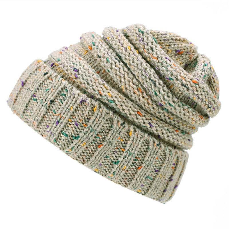Knitted Woolen Hats For Men And Women In Winter - Mubimart
