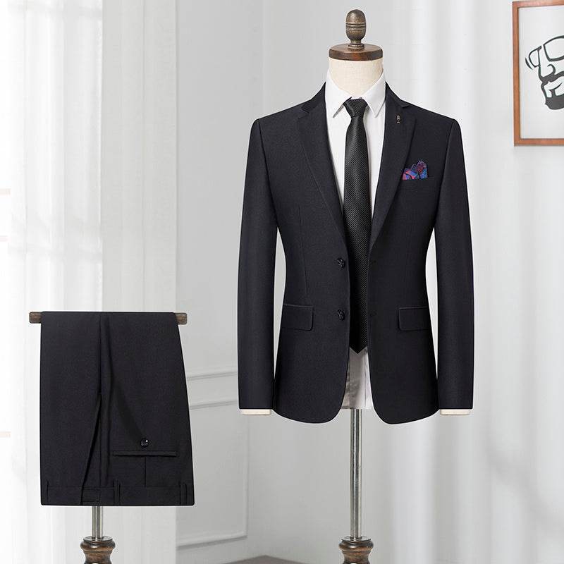 Suit Suit Male Korean Style Slim Suit Suit - Mubimart