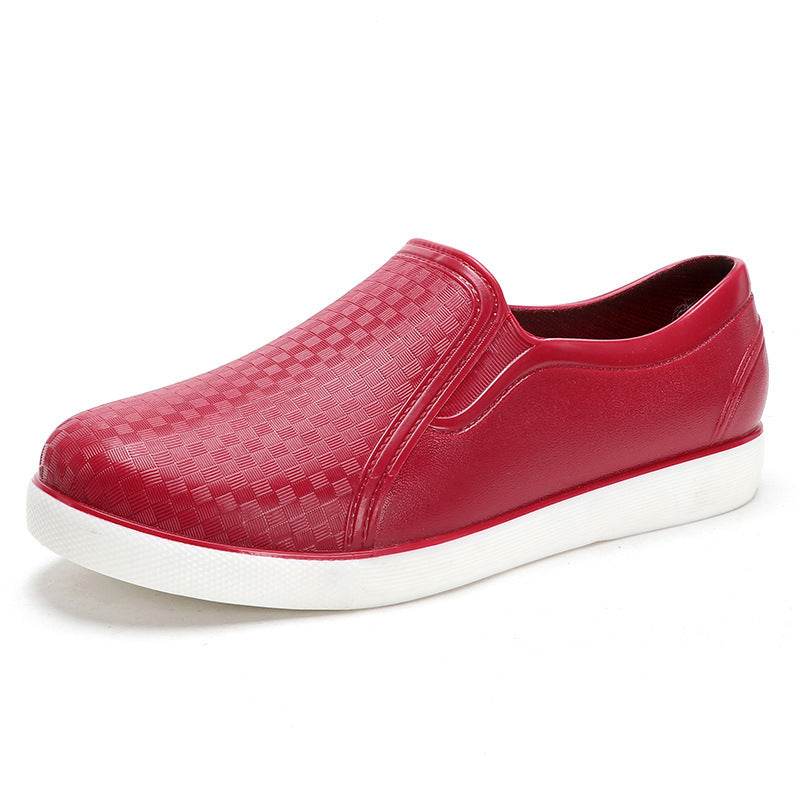 Plush Cotton Kitchen Ingot Plastic Water Shoes - Mubimart
