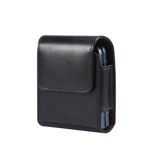 Leather Fanny Pack For Z Flip3Folding - Mubimart