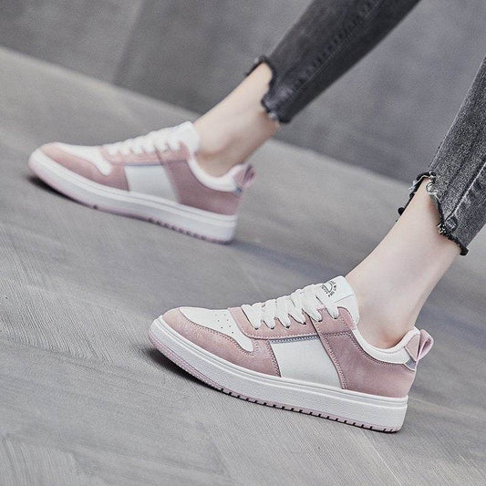 New Women Casual Sneakers Fashion Whiter Comfortable Sneakers - Mubimart
