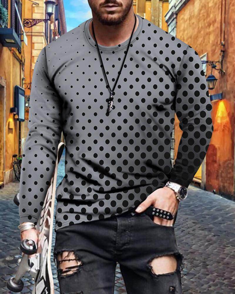 Mens Letter Crew Neck Slim Fit Casual Print T Shirt - Mubimart