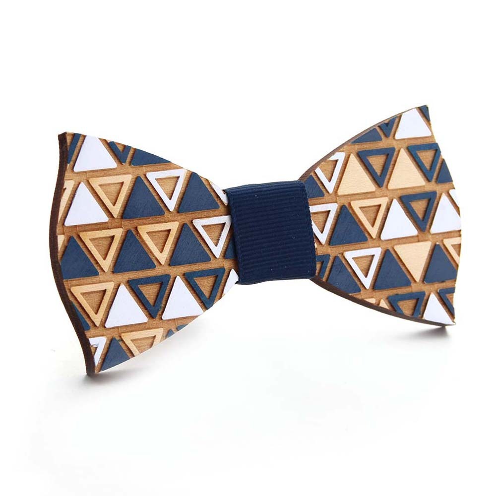 Hand-painted Puzzle Bow Tie Bow Tie Color Hand-painted