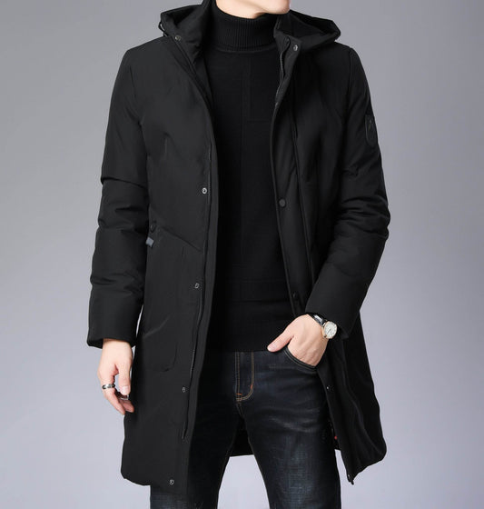 Hooded Coat Baggy Coat Men - Mubimart