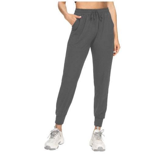Women's Fashion Casual Yoga Cotton Jogger Pants - Mubimart