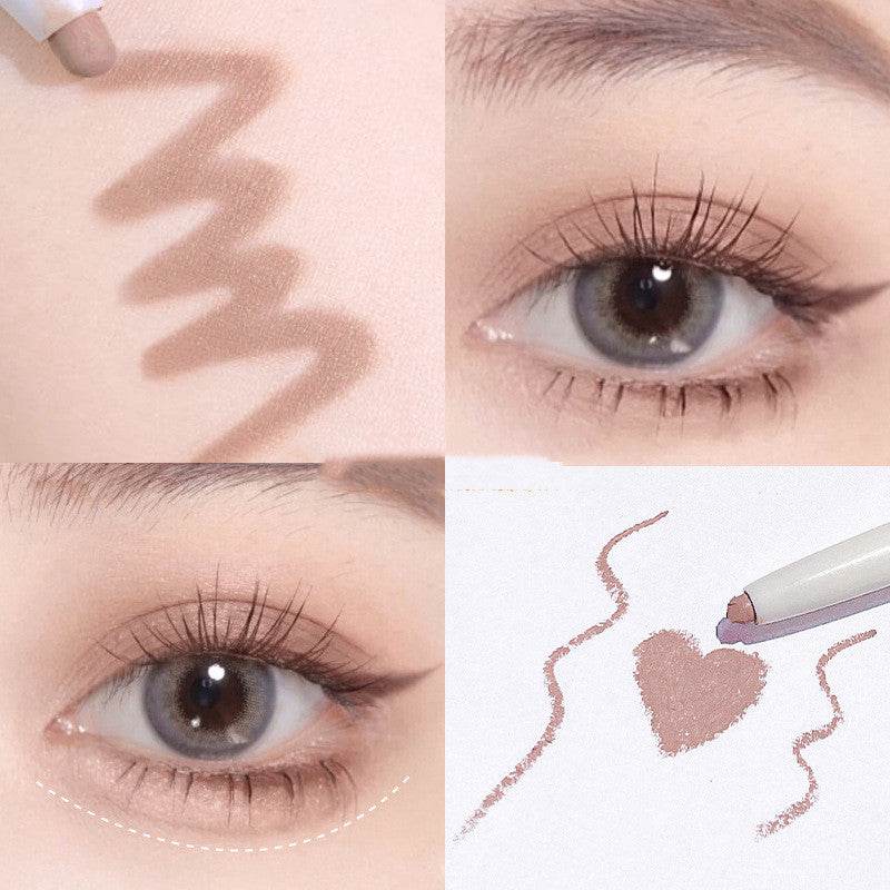 Dual Purpose Natural Brightening Shadow Eyeliner Gel Pencil - Mubimart