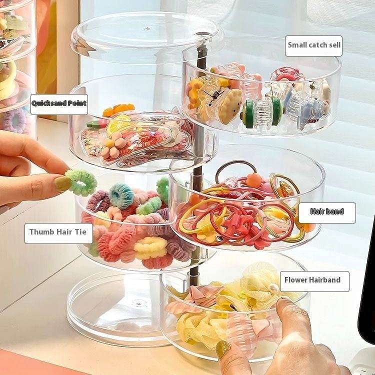 Children's Hair Accessory Organizer Multi-layer - Mubimart