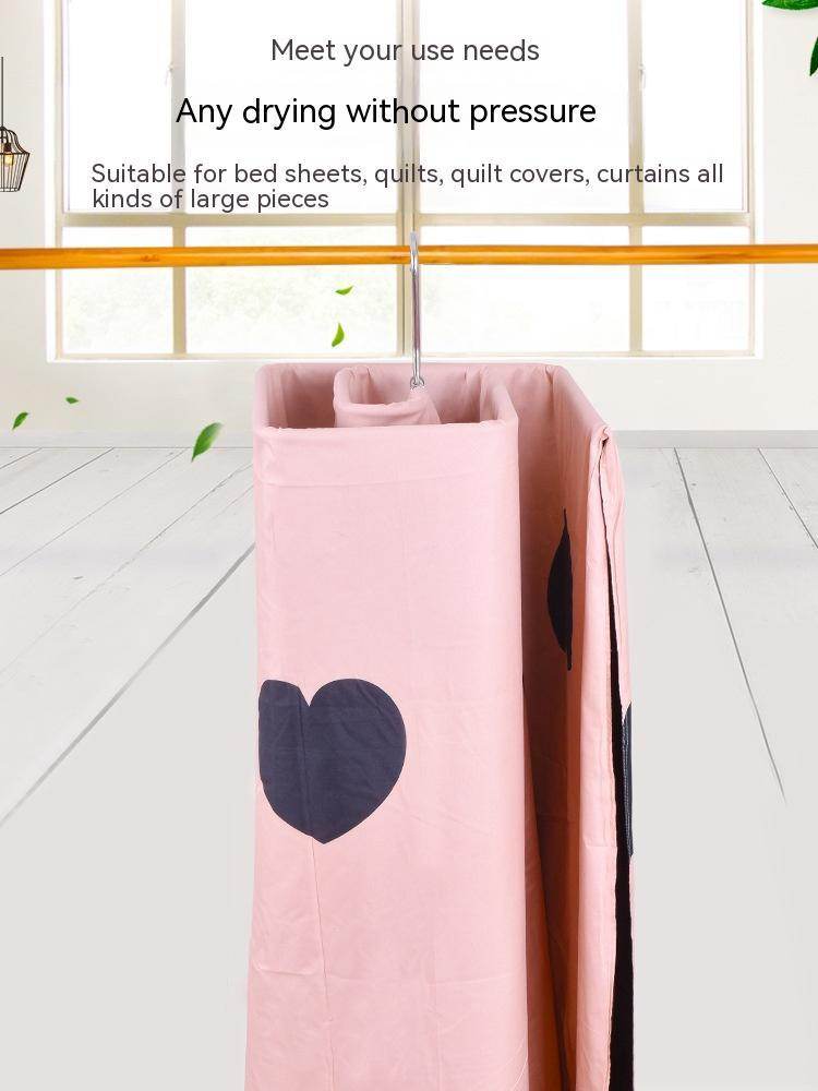 Stainless Steel Spiral Multi-functional Windproof Rotating Clothes Hanger - Mubimart
