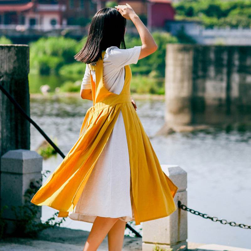 Temperament Flower Shop Work Clothes Are Simple - Mubimart