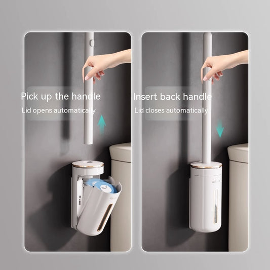 Disposable Toilet Brush Wall-mounted Household