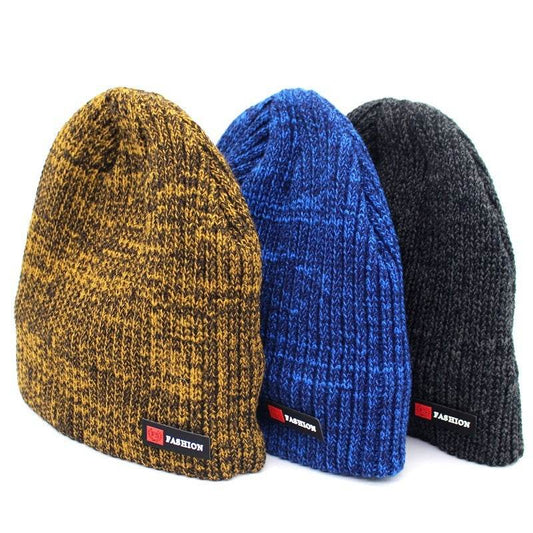 Men And Women Can Wear Fashion Letter Knitted Hats - Mubimart