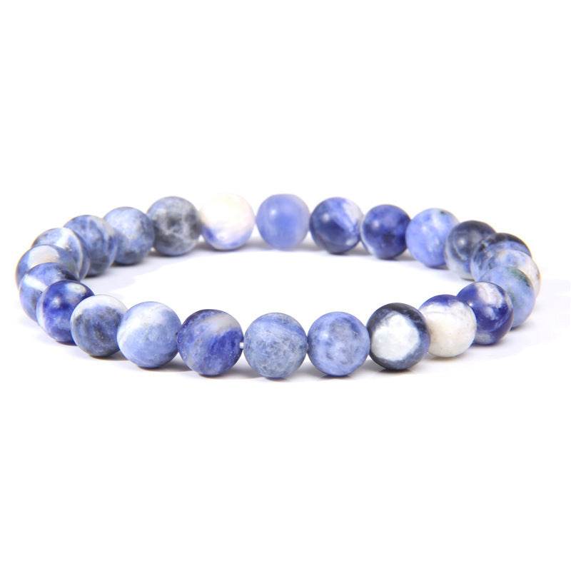 Natural Stone Beads Bracelet Men - Mubimart