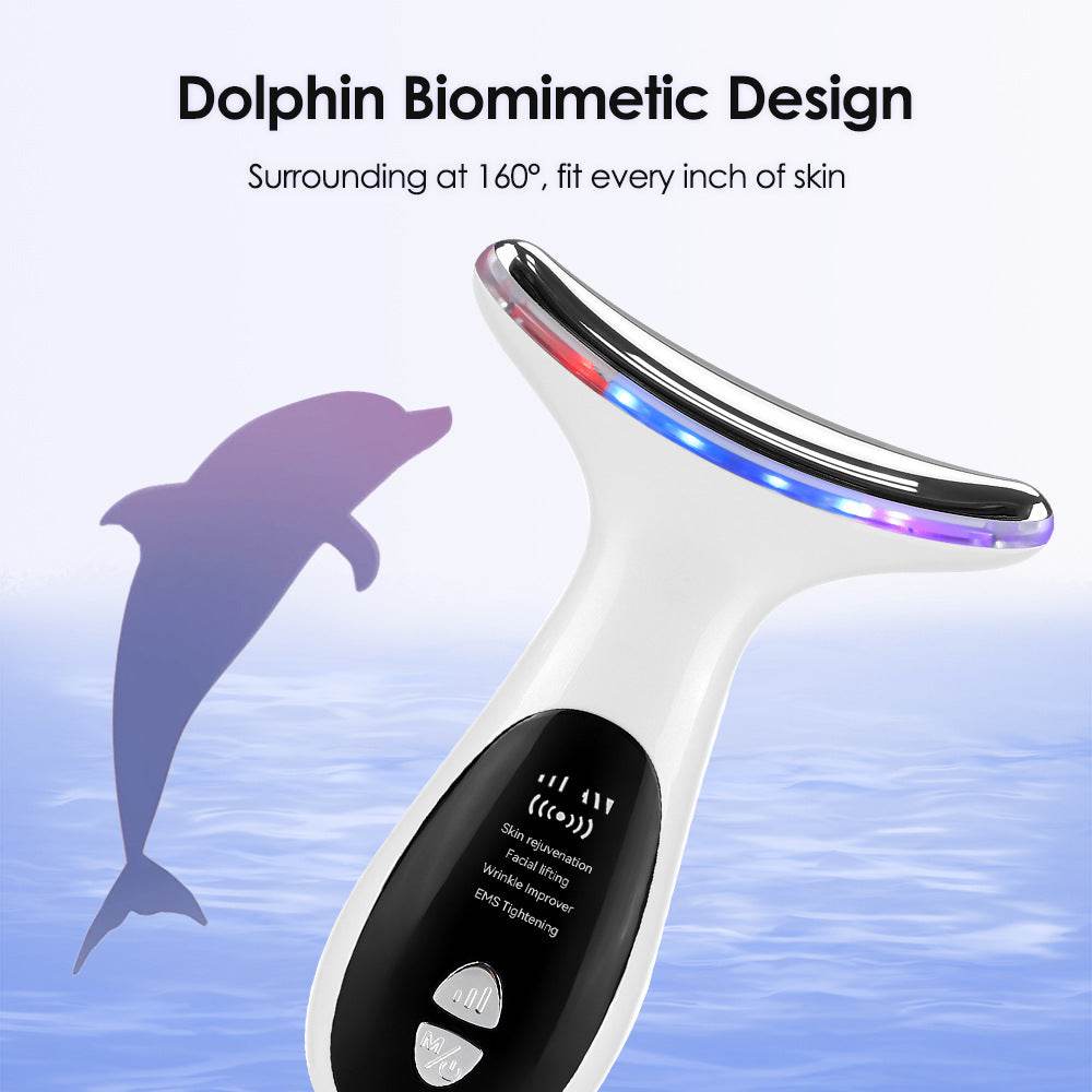 Neck Beauty Instrument Lifting And Tightening Fade Neck Pattern French Pattern Head Lifting Pattern Facial Neck Massager - Mubimart