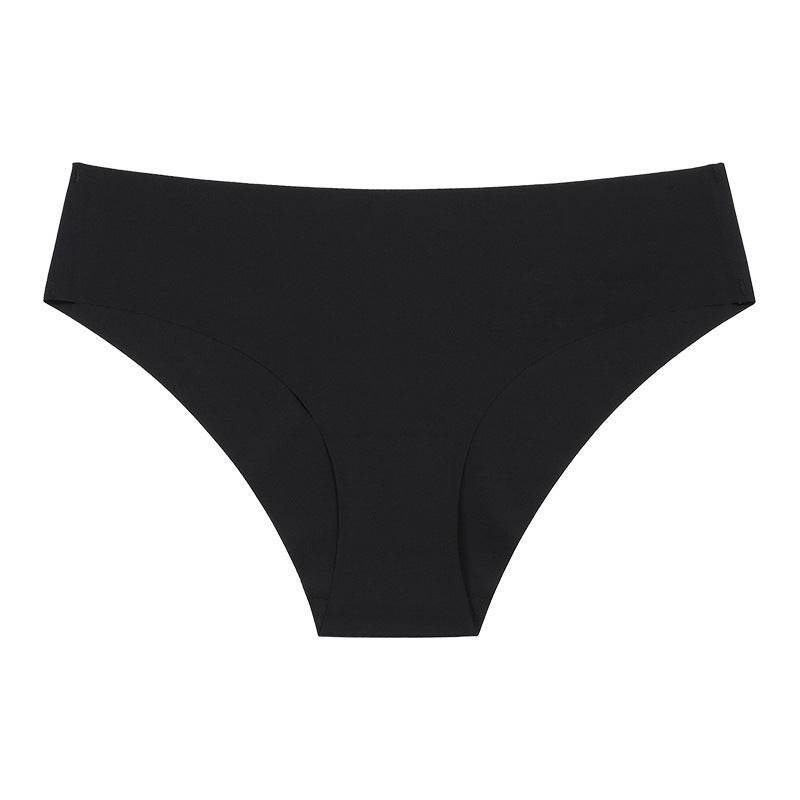 Traceless Women's briefs Pregnant Women Large Size Ice Silk Breathable sports quick dry one-piece briefs - Mubimart