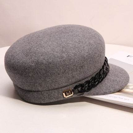 Hats Women's High-end Wool Cloth Retro - Mubimart