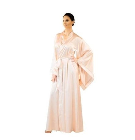 Fashion Nightwear One-piece Satin Bridesmaid Bathrobe - Mubimart -  