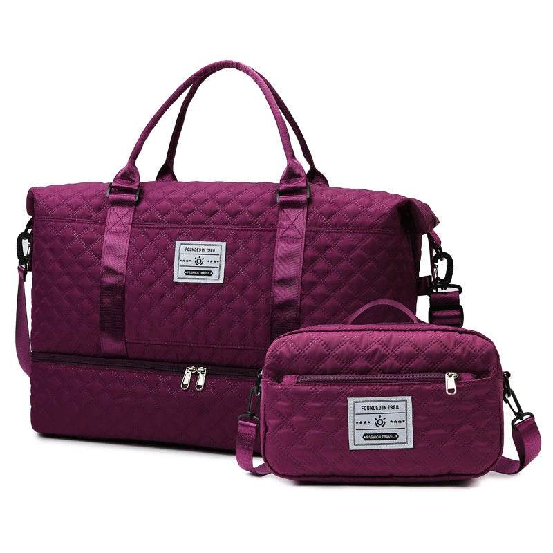 Gym Bag Dry Wet Separation Sports Handbag - Mubimart