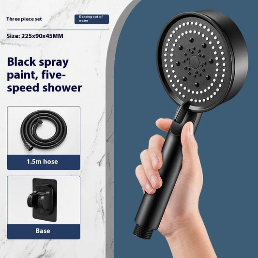 Supercharged Shower Nozzle Set Home Shower Shower Head - Mubimart
