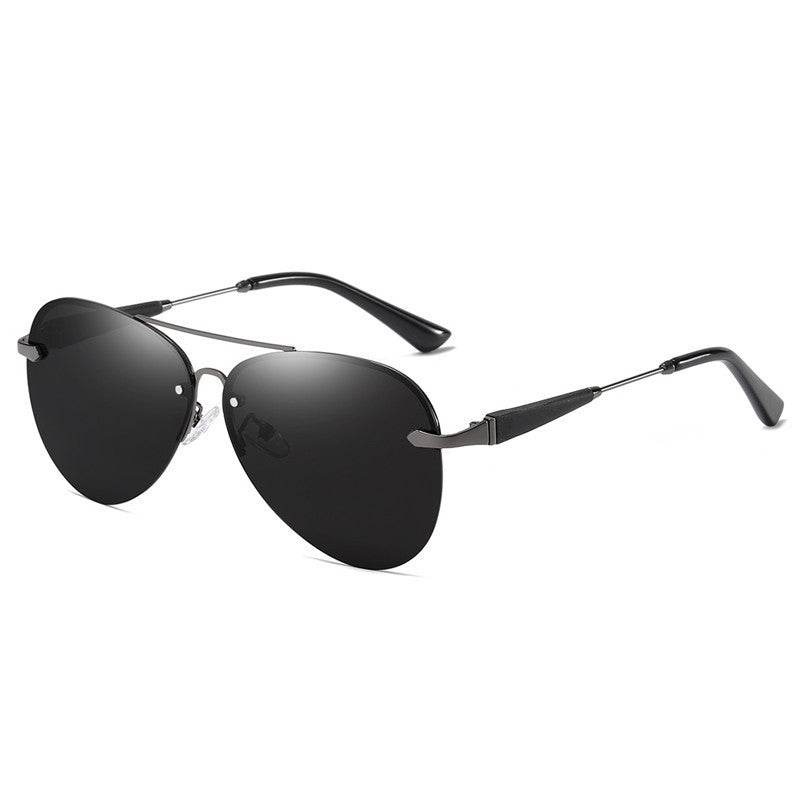 Polarized Sunglasses Classic Rimless - Mubimart