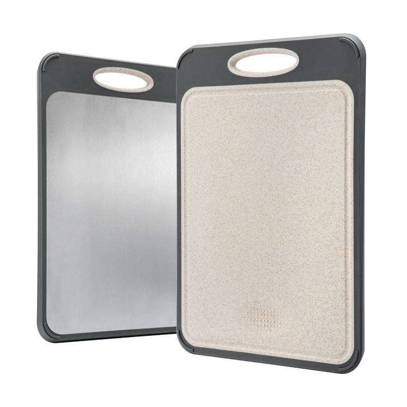 Kang Double-sided Stainless Steel Thickened Cutting Board - Mubimart