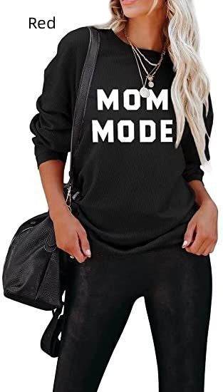 Large Size Long Sleeve Sweater Sweatshirt Round Neck - Mubimart