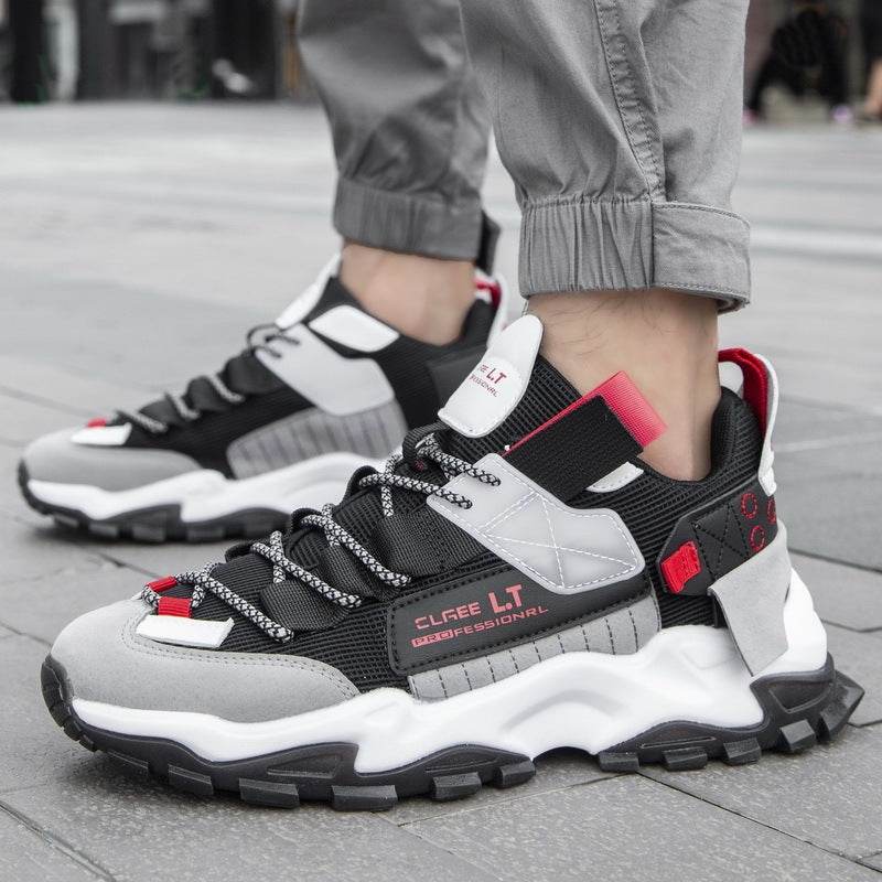 Breathable Trend Men's Shoes Sports Shoes Casual Shoes Men - Mubimart