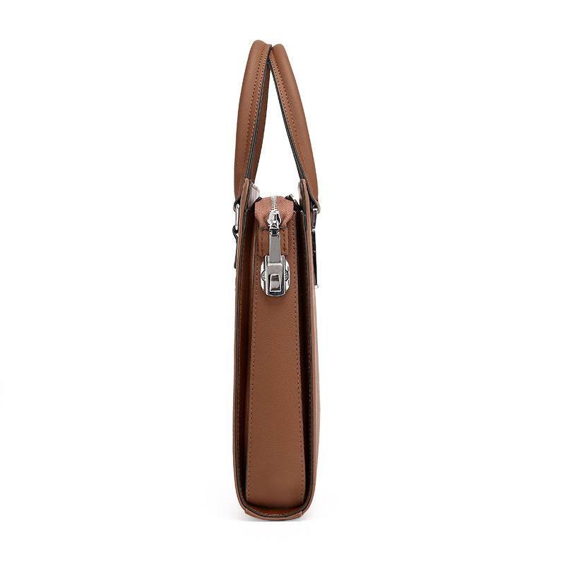 Men's Handbag Business Briefcase Shoulder Messenger Official Briefcase - Mubimart