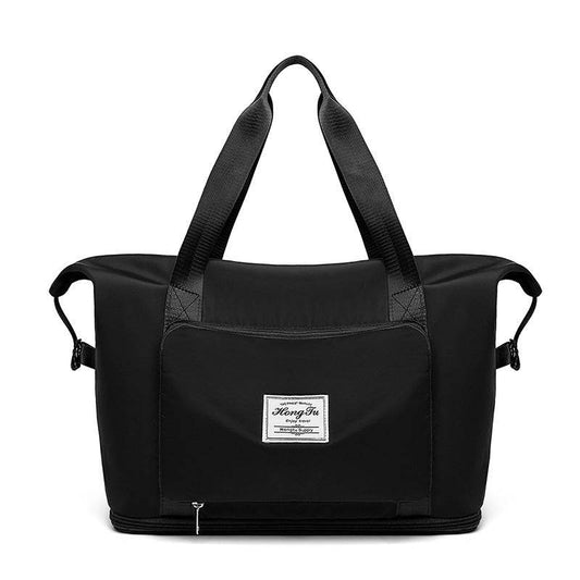 Foldable Large Capacity Women Gym Bags Shoulder Bag Women Training Travel Handle Handbag Yoga Sport Crossbody Tote Bag Women - Mubimart