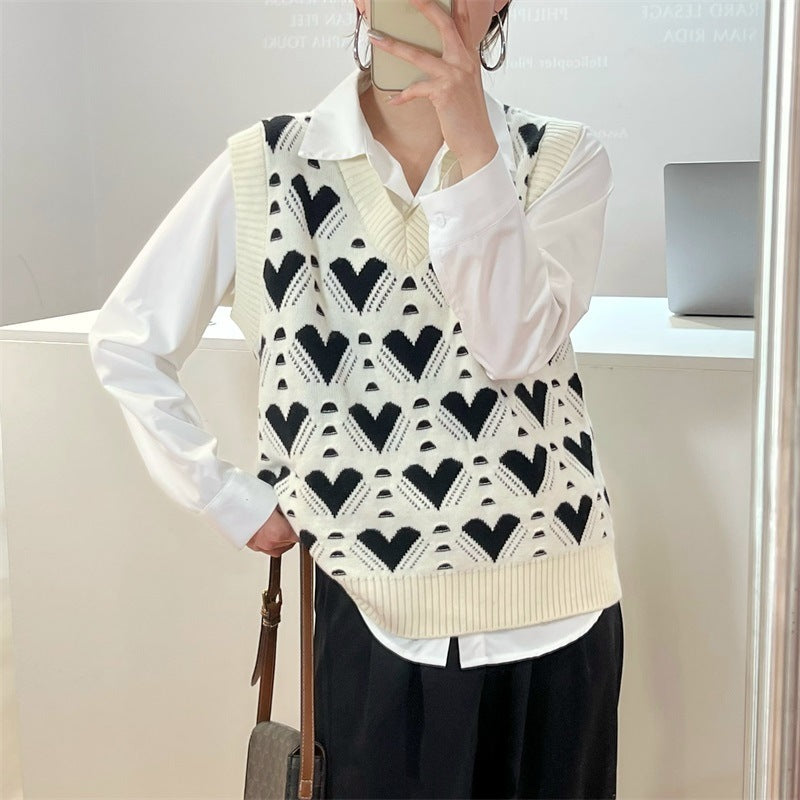 Sweater Vest Women's Loose Sweater