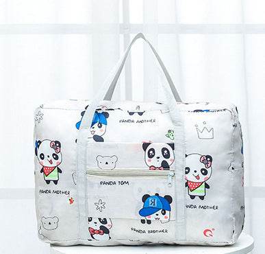 Foldable Travel Duffel Bag Tote Carry On Luggage Bag For Women - Mubimart