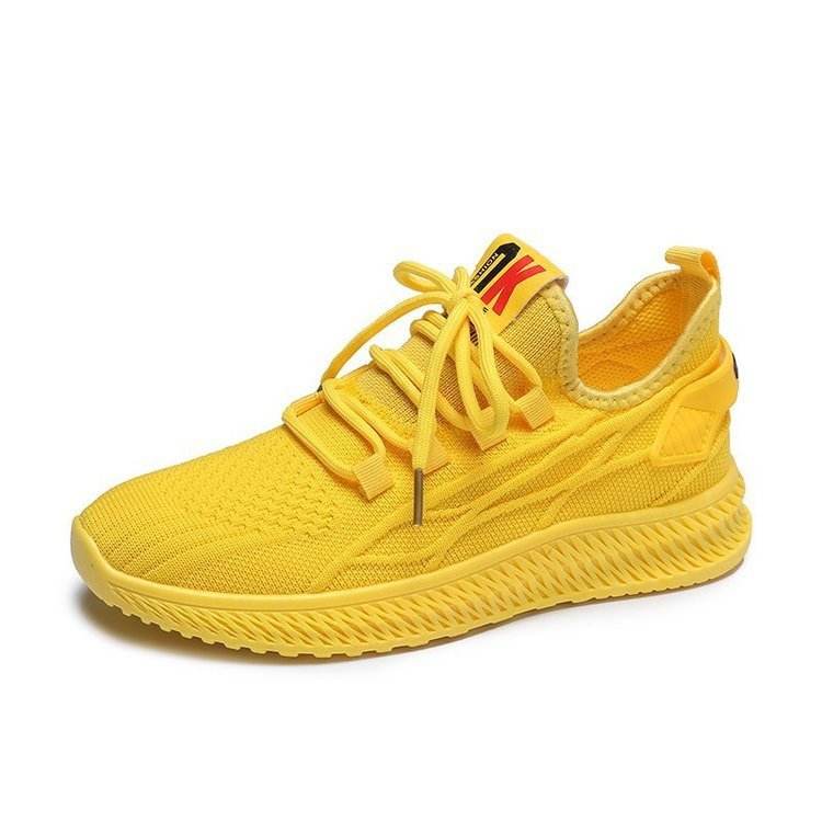 High Platform Sneakers Shoes Black,White Vulcanize Sneakers.Breathable Mesh Comfort Casual ,Chunky Shoe - Mubimart