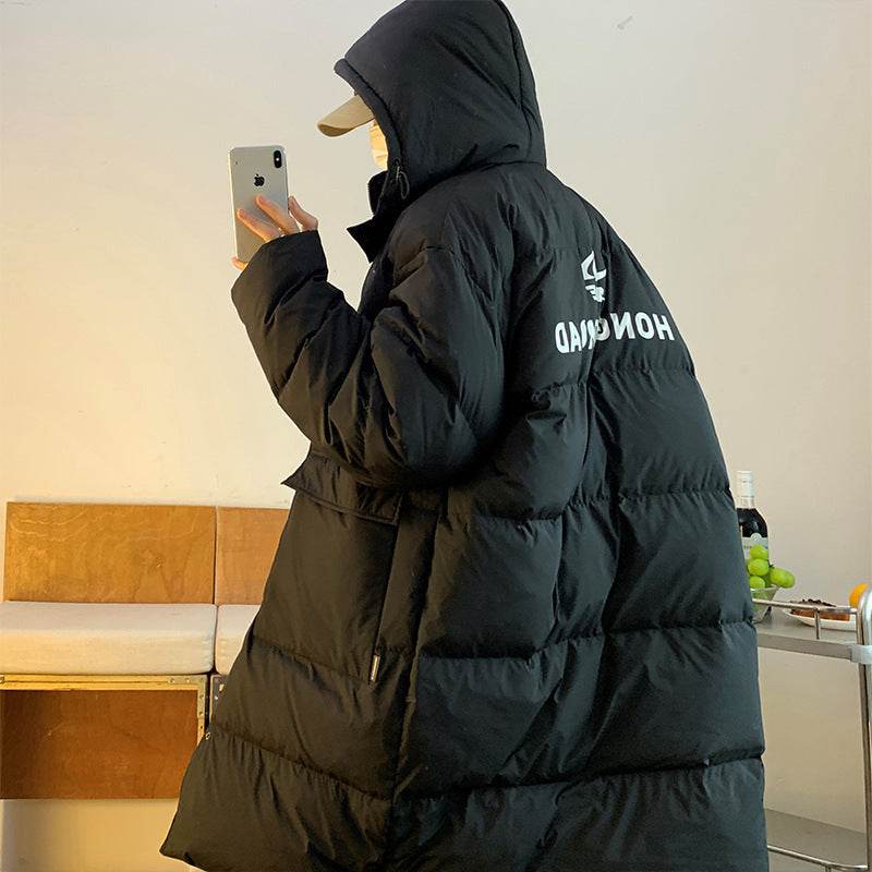 Winter Long Bread Coat For Men - Mubimart