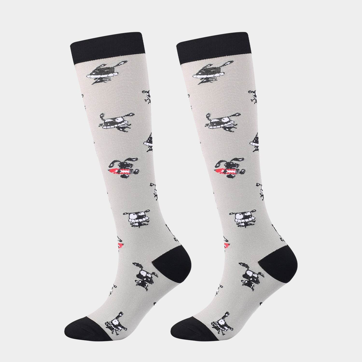 New Sports Compression Stockings Running Compression Socks - Mubimart