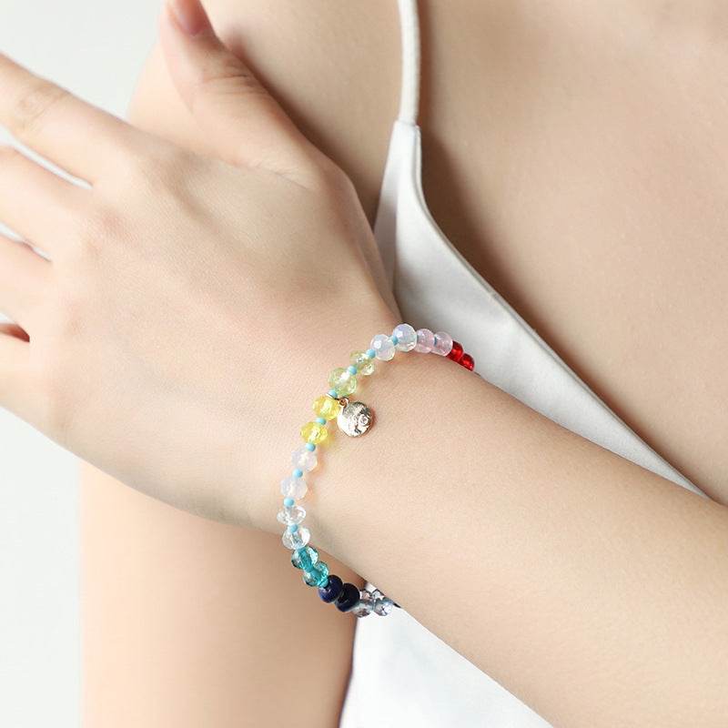 Colorful Beaded Bracelet For Women - Mubimart