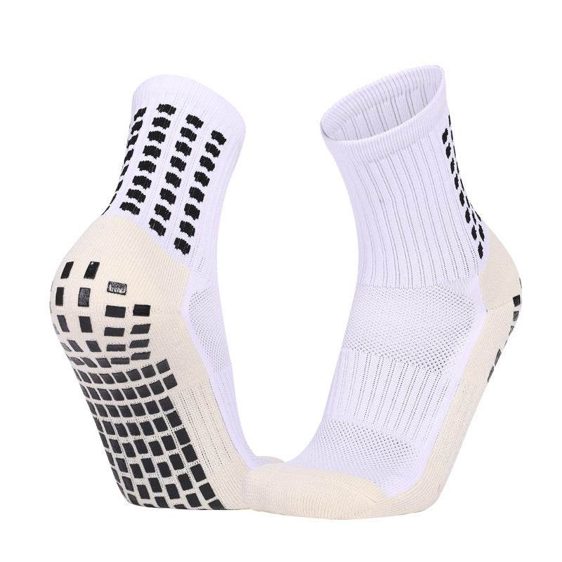 Non-slip Middle Cylinder Dispensing Thickening Sweat-absorbing Wear-resistant Towel Bottom Athletic Socks - Mubimart