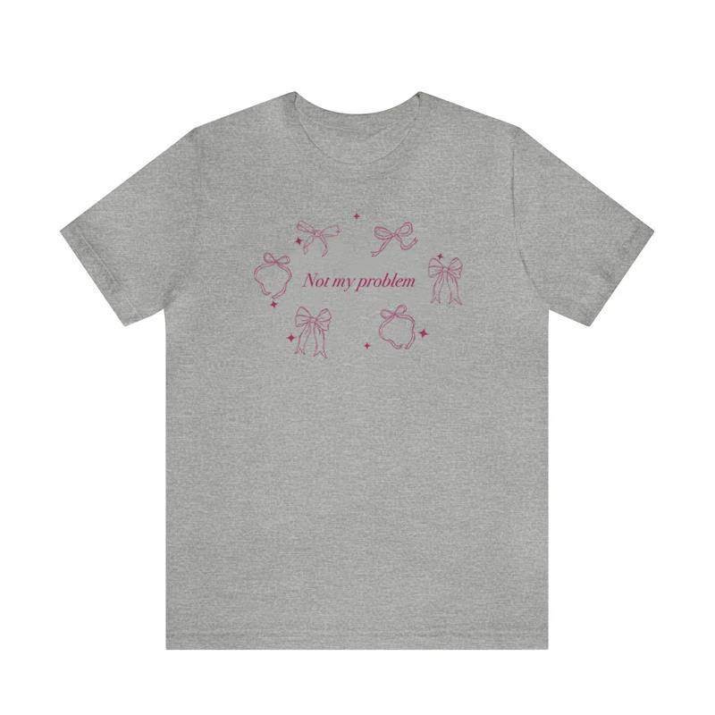 Fashion Ribbon Bow T-shirt For Women - Mubimart