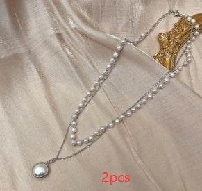 Colour Sparkling Clavicle Chain Choker Necklace For Women - Mubimart