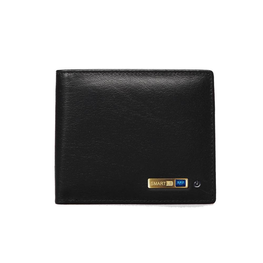 Compatible with Apple , Men's Wallet Anti-lost Leather Short Wallet Multifunction Card Case - Mubimart