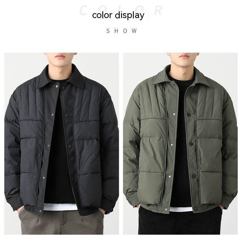 Lightweight Down Jacket Men's Casual All-matching Men's Clothing - Mubimart