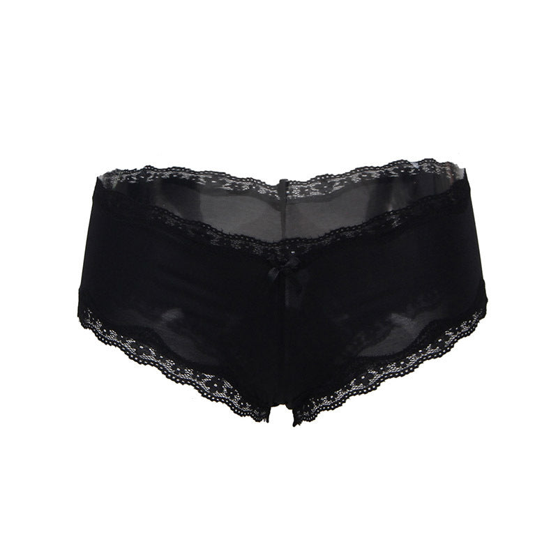 Women's Plus Size Lace See-through Panties - Mubimart -  