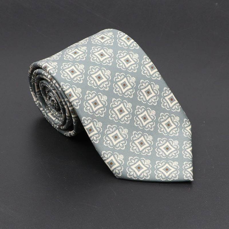 Super Soft Bohemian Silk Ties Men's Fashion 75mm Necktie - Mubimart